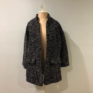 Anthropologie Elevenses Minka Sweater Coat